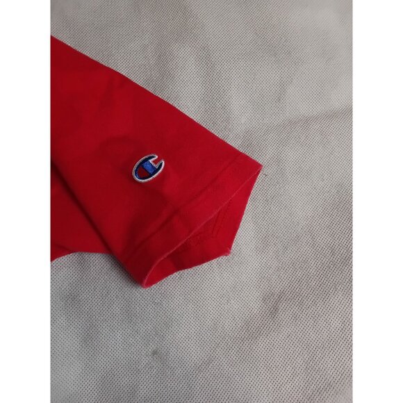 Champion Big Logo T-Shirt Small Crew Neck Short Sleeve Y2K - Picture 3 of 7